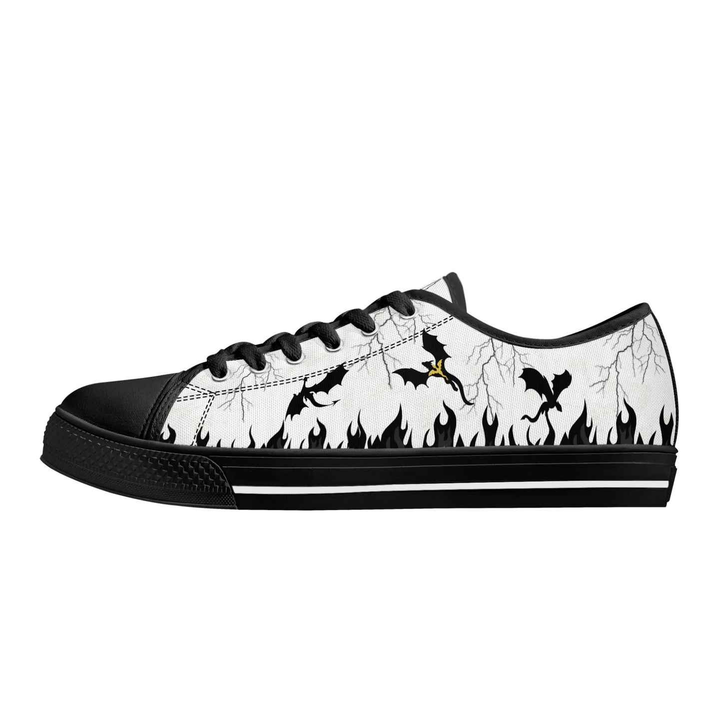 Fantasy Book Lover Shoes Dragon Rider Sneakers