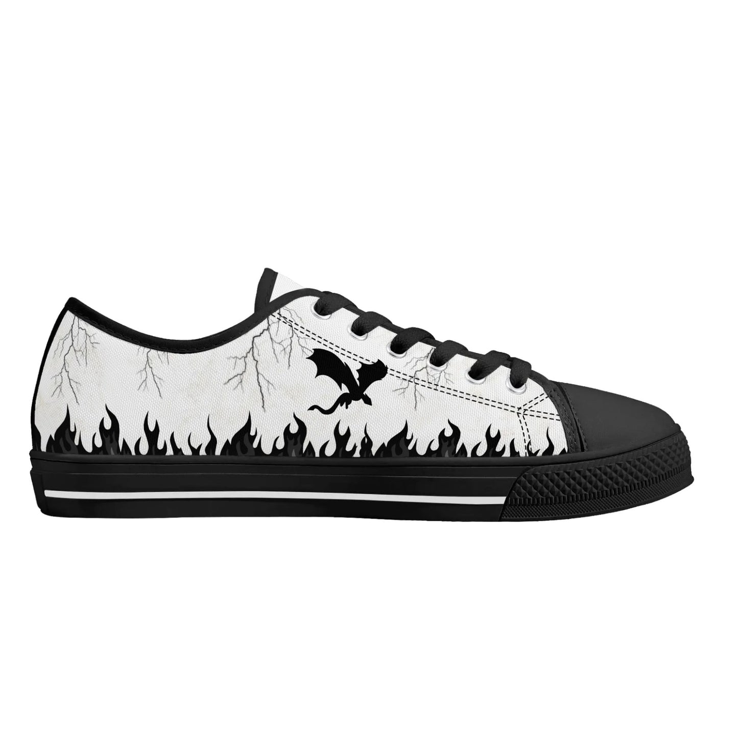 Fantasy Book Lover Shoes Dragon Rider Sneakers