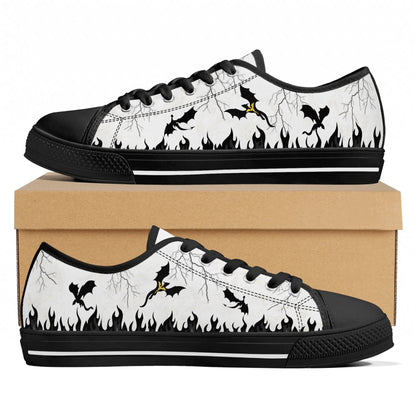 Fantasy Book Lover Shoes Dragon Rider Sneakers