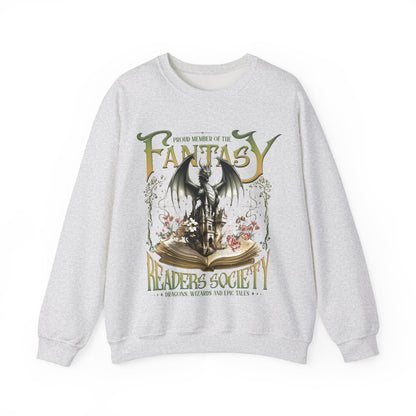 Fantasy Lovers Gift - Fantasy Readers Society Sweatshirt