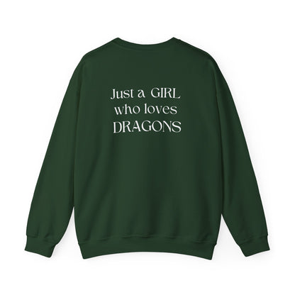 Book Lover Sweatshirt - Just A Girl Who Loves Reading