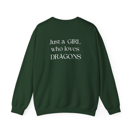 Book Lover Sweatshirt - Just A Girl Who Loves Reading