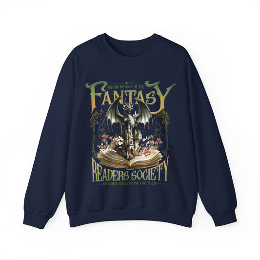 Fantasy Lovers Gift - Fantasy Readers Society Sweatshirt