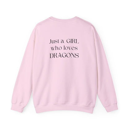 Book Lover Sweatshirt - Just A Girl Who Loves Reading