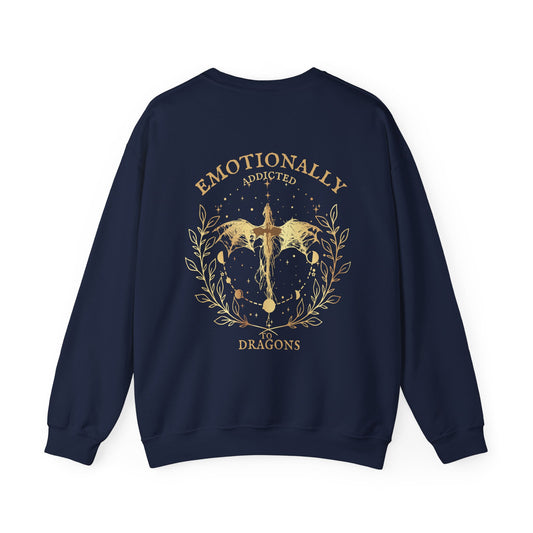 Fantasy Lover Sweatshirt - Emotionally Attached To Dragons