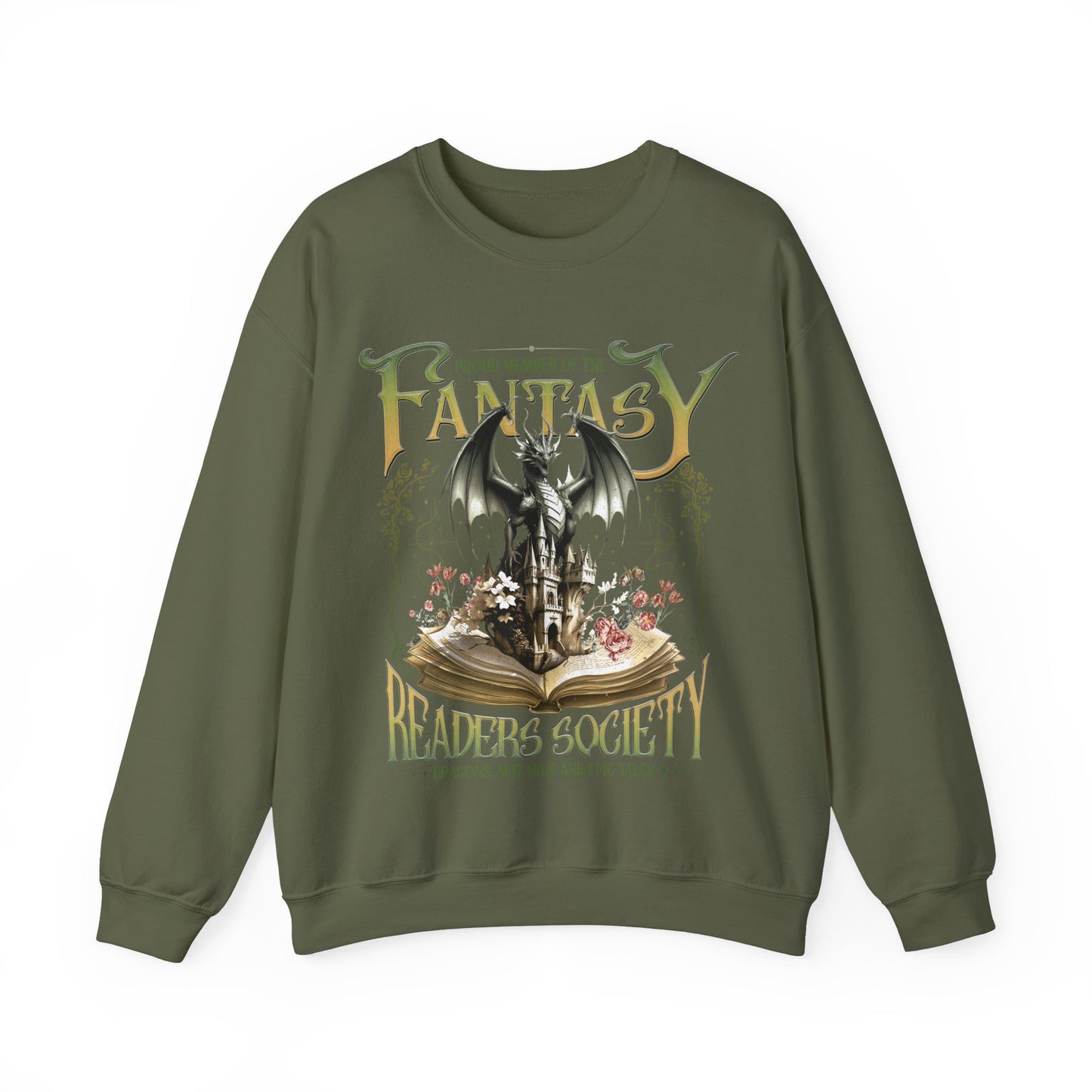 Fantasy Lovers Gift - Fantasy Readers Society Sweatshirt